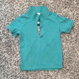 burberry toddler boy polo shirt size 3y